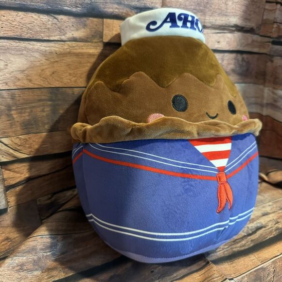 Squishmallows 10" Stranger Things Ahoy Chocolate Pudding Plush Stuffed Toy - Picture 2 of 11
